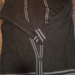 American Eagle Outfitters Brown Cardigan Sweater
